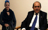 Burhan Kuzu Hanım Ağayı Mecliste ağırlamış