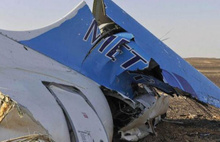 Sina'da düşen Rus yolcu uçağından ilk görüntüler