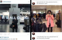 Ayna selfielerinde beliren çantalı adama sosyal medyadan 19 monte