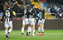 Beşiktaş deplasmanda kazandı 1-2