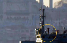 Rus savaş gemisi Boğaz'da füze gösterdi!