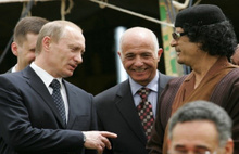 Kaddafi Putin'in kızını istemiş!