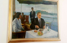 Meclis lokantasından da Atatürk tablosu kaldırıldı
