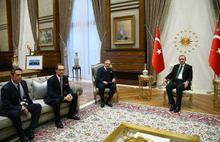 Erdoğan, Koç ailesiyle görüştü