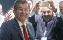 Davutoğlu'nun veda konuşmasında  sitem