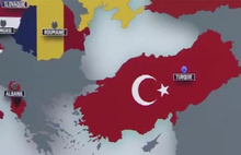 TRT'den skandal harita