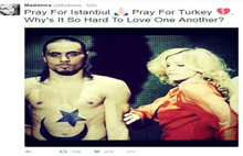 Madonna: İstanbul için dua edin