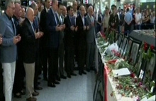 Cumhurbaşkanı'ndan havaalanı kurbanlarına dua