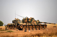 Sınırdaki tanklar bu sabah Suriye'ye girdi