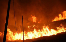 Bodrum Yalıkavak'ta korkutan yangın