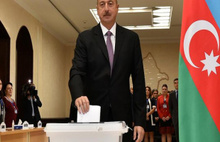 Aliyev 4'üncü kez cumhurbaşkanı