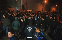 Trabzonspor'da taraftarlar Ünal Karaman için tesislere akın etti!