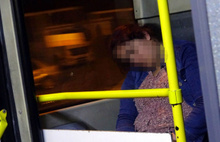 Şiddetten kaçan kadın metrobüse sığındı