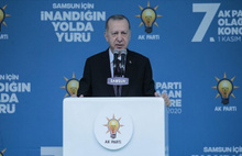 Erdoğan Samsun'da seçim'e vurgu yaptı