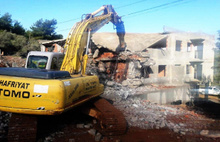 Bodrum’daki kaçak yapılar yıkıldı