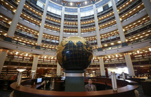 Erdoğan'ın, açılışını yapacağı Millet Kütüphanesi'ndeki 16 sütun bakın ne anlama geliyor...