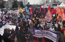 Kadınlar Kadıköy'de Eylem yaptı: İstanbul Sözleşmesi...