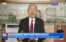 Kemal Kılıçdaroğlu elektrikleri kesilince ne yaptı?