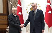 Erdoğan Bahçeli ile Saray'da ne konuştuğunu açıkladı