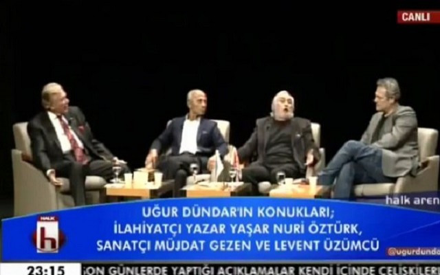 Uğur Dündar'ın programında küfür şoku