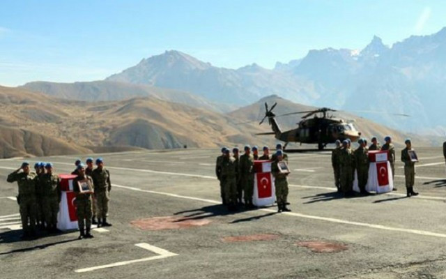 Dağlıca şehitleri memleketlerine uğurlandı