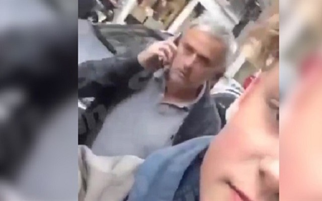 Mourinho'nun selfie öfkesi