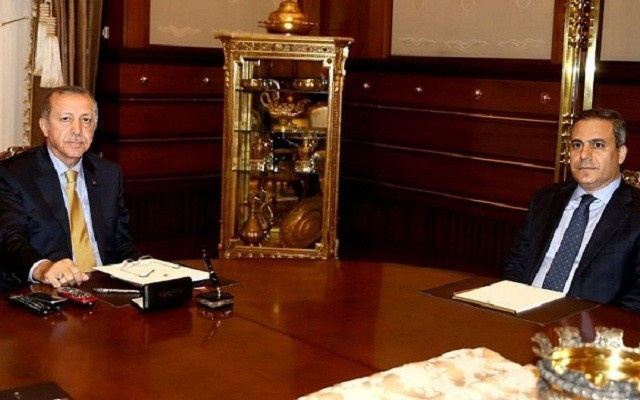 Cumhurbaşkanı Erdoğan, Fidan ile görüştü