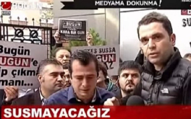 Kayyum atamasına hüngür hüngür ağladı