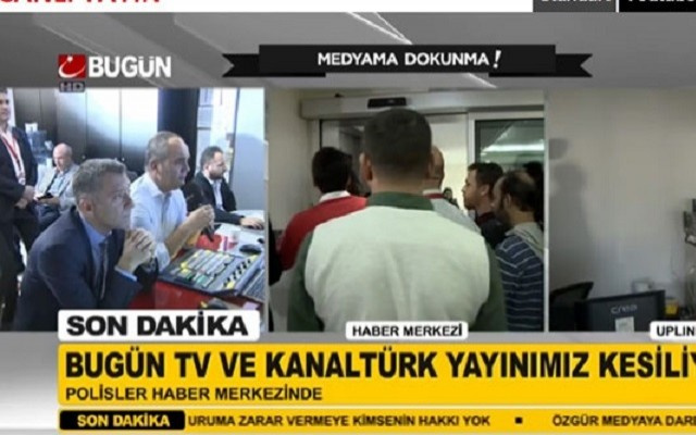 Bugün TV ve Kanaltürk yayını durduruldu