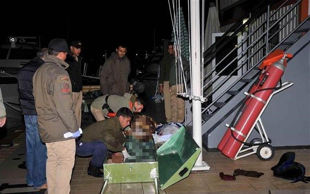 4 mülteci çocuk tek tabutla morga kaldırıldı
