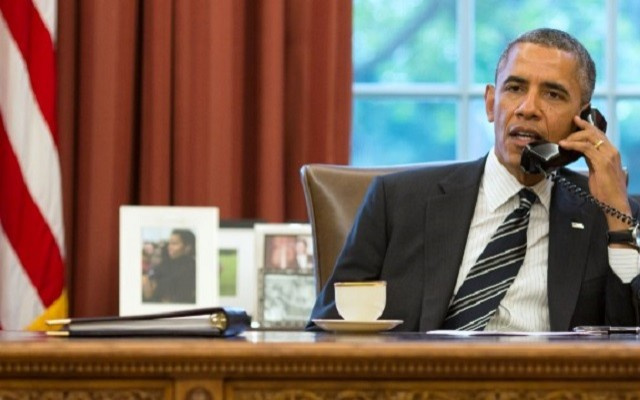 Obama'dan Davutoğlu'na 1 Kasım tebriği