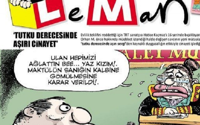 Öldüren sevgi LeMan'a kapak oldu