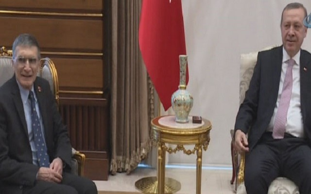 Cumhurbaşkanı Erdoğan, Sancar'ı kabul etti