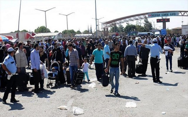 Bayram dolayısıyla 27 bin Suriyeli ülkesine döndü