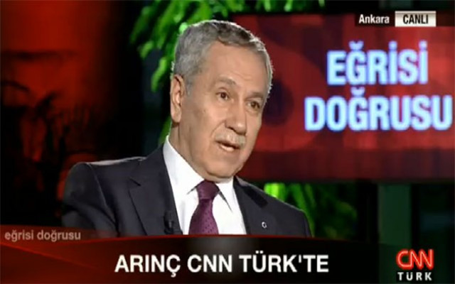 Arınç'a partisinden tepki: Her şeye ortaksın