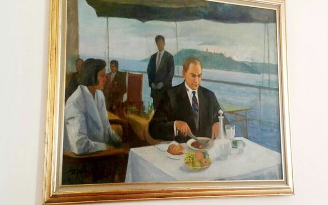 Meclis lokantasından da Atatürk tablosu kaldırıldı