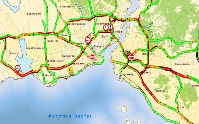 İstanbul trafiğinde tarihi gün