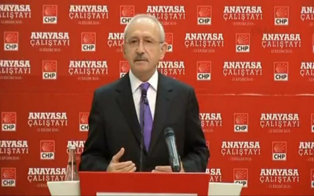 Kılıçdaroğlu ; Anayasa için uygun koşullar yok