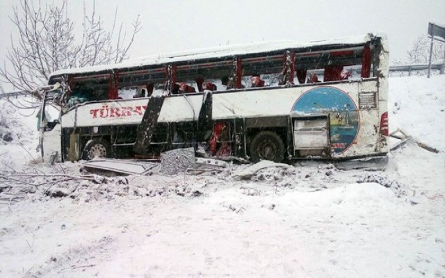 Sinop'ta otobüs faciasında 5 kişi öldü