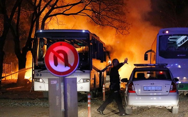 Ankara'da askeri konvoya saldırı: 28 şehit