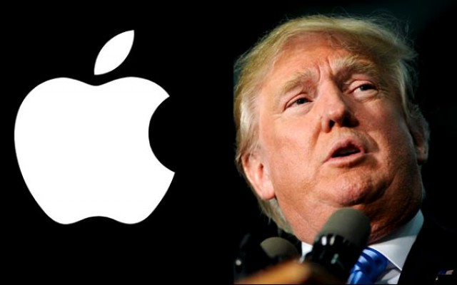 Trump Apple'a savaş açtı! iPhone kullanmayın..