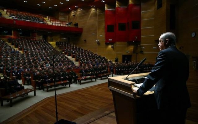 Erdoğan'ın tarihi konuşması: Tek ordu, tek komutan!