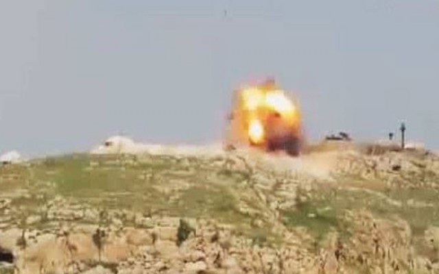 Tankımızı vuran Işid'lilere operasyon :32 ölü