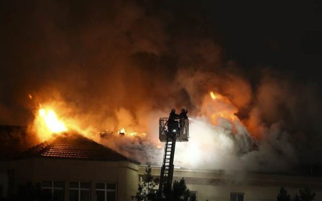 Ankara Numune Hastanesi’nde korkutan yangın