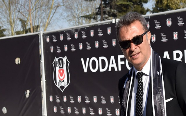 Beşiktaş Başkanı Poyraz Karayel'de oynadı