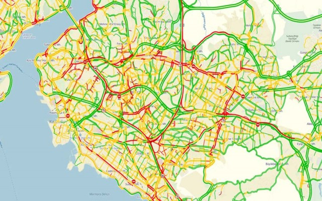İstanbul’da çileden çıkaran trafik