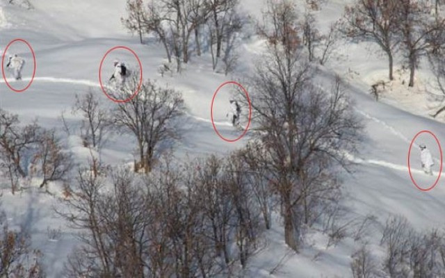 PKK'nın kış sığınakları bulundu