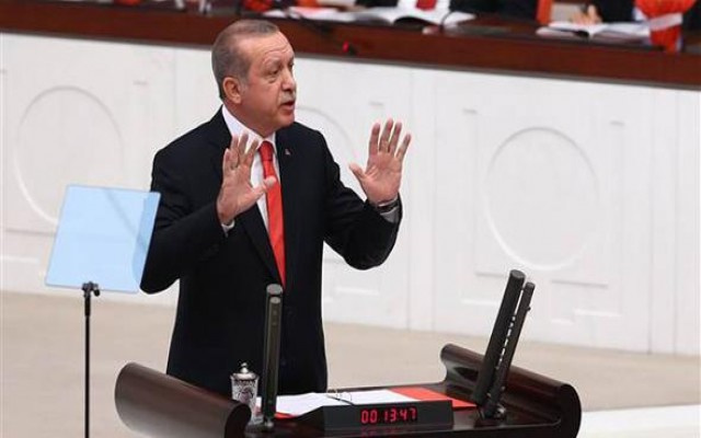 Meclis açılışında Erdoğan'dan sert sözler
