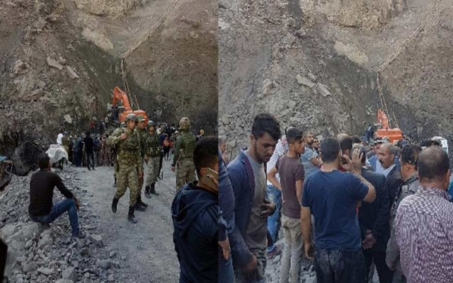 Madende göçük : 6 işçi öldü