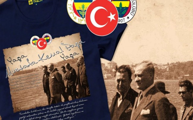 Fenerbahçe’den Mustafa Kemal Atatürk tişörtü